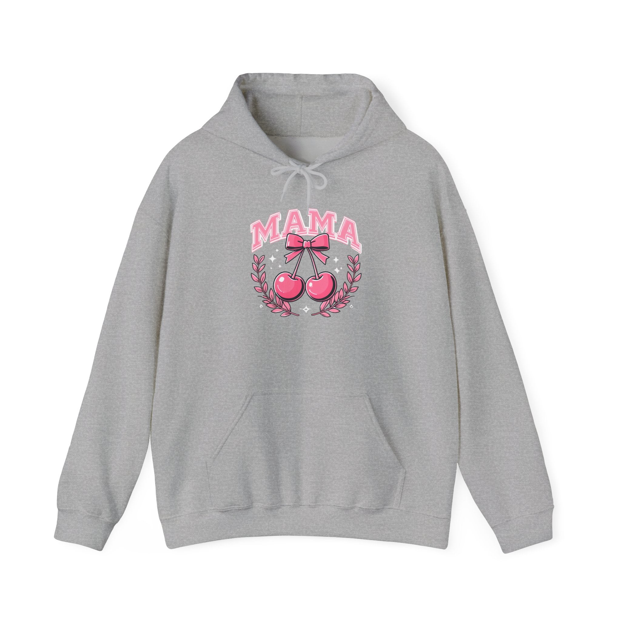 Mama Cherries Hoodie - Cozy Sweatshirt for Moms, Mother's Day Gift, Cute Family Wear, Comfortable Casual Outfit