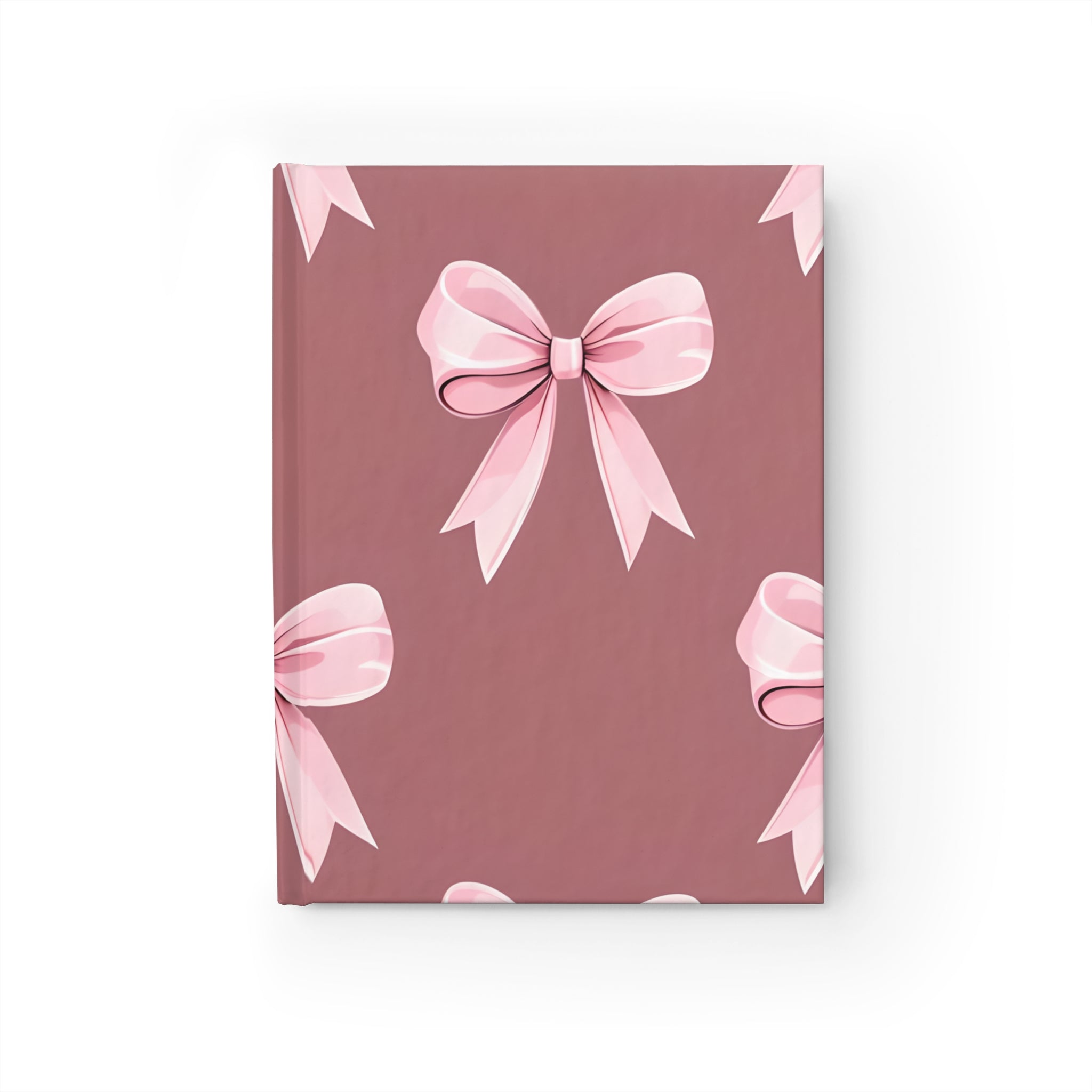 Pink Bow Journal - Cute Gift for Note-Taking, Scrapbooking, Personal Diary, Birthday, or Wedding Planning