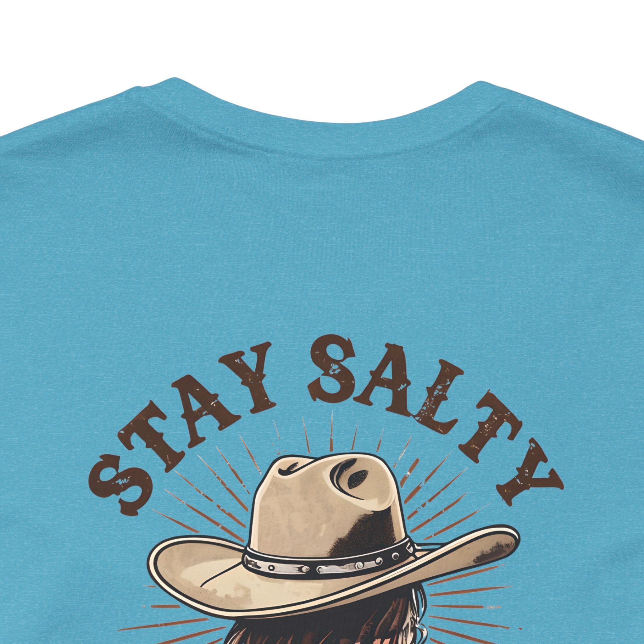 Stay Salty Cowgirl T-Shirt — Western Cowgirl Graphic Tee