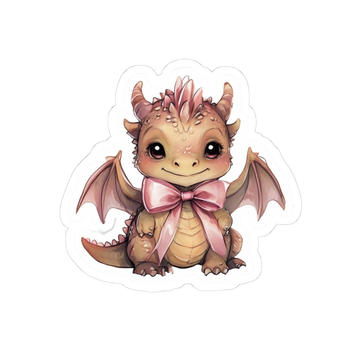 Cute Dragon Kiss-Cut Stickers for Kids and Fantasy Lovers