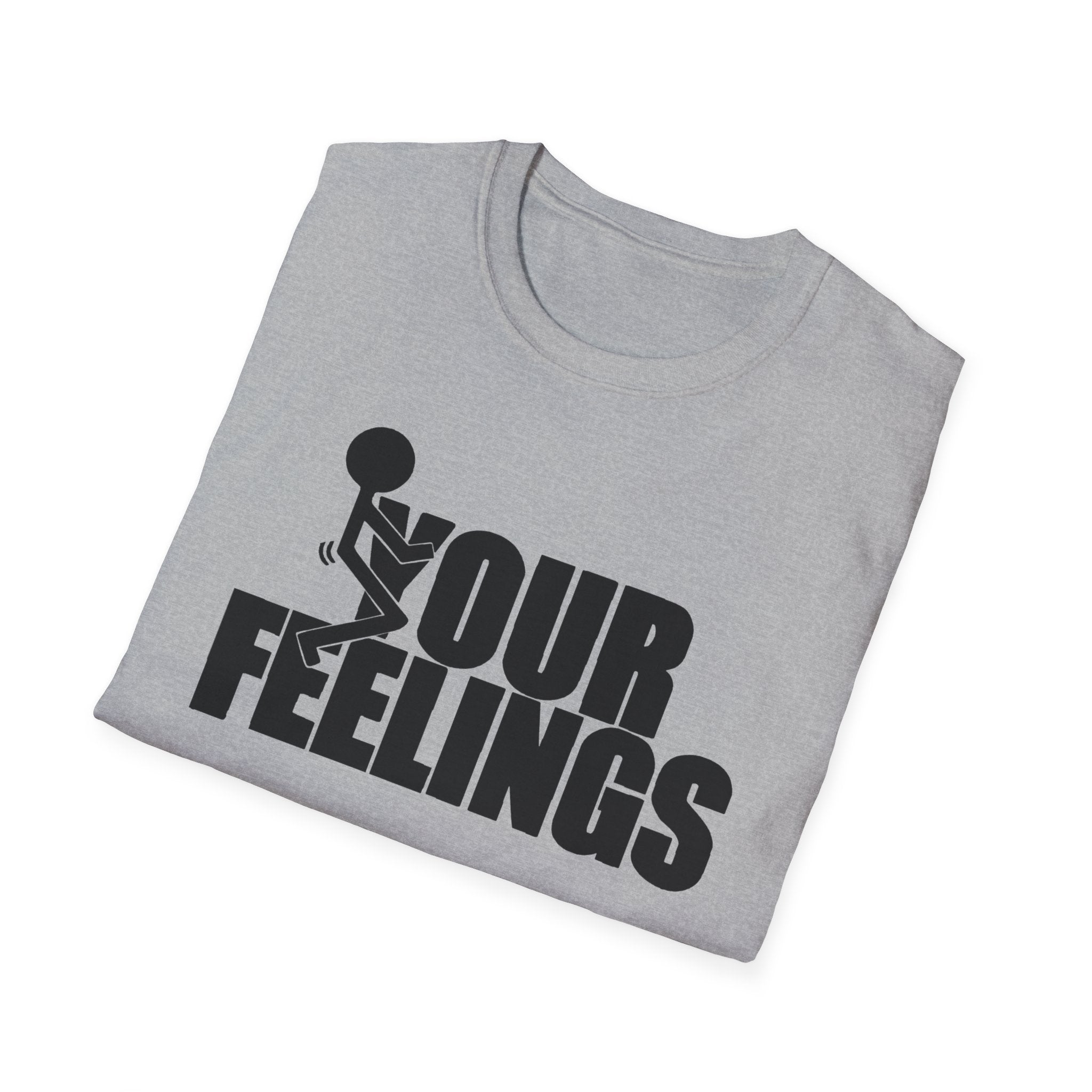 Emotional Expressive Tee - Unisex Softstyle T-Shirt, Our Feelings Shirt, Casual Wear, Gift for Friends, Mood Shirt, Everyday Humor
