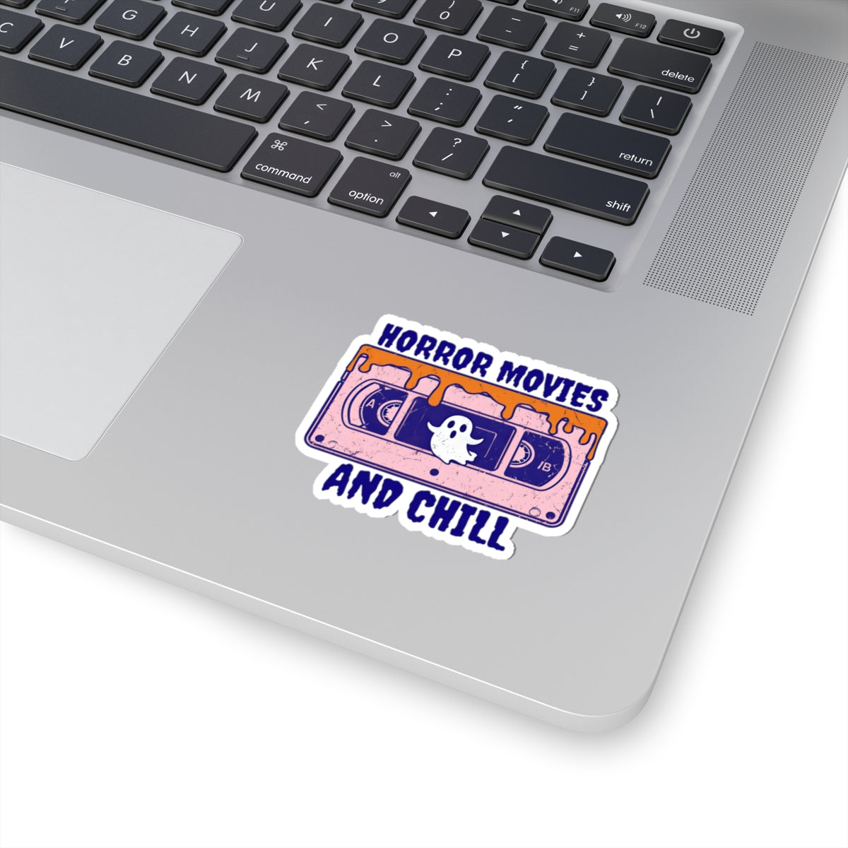 Horror Movies and Chill Kiss-Cut Stickers