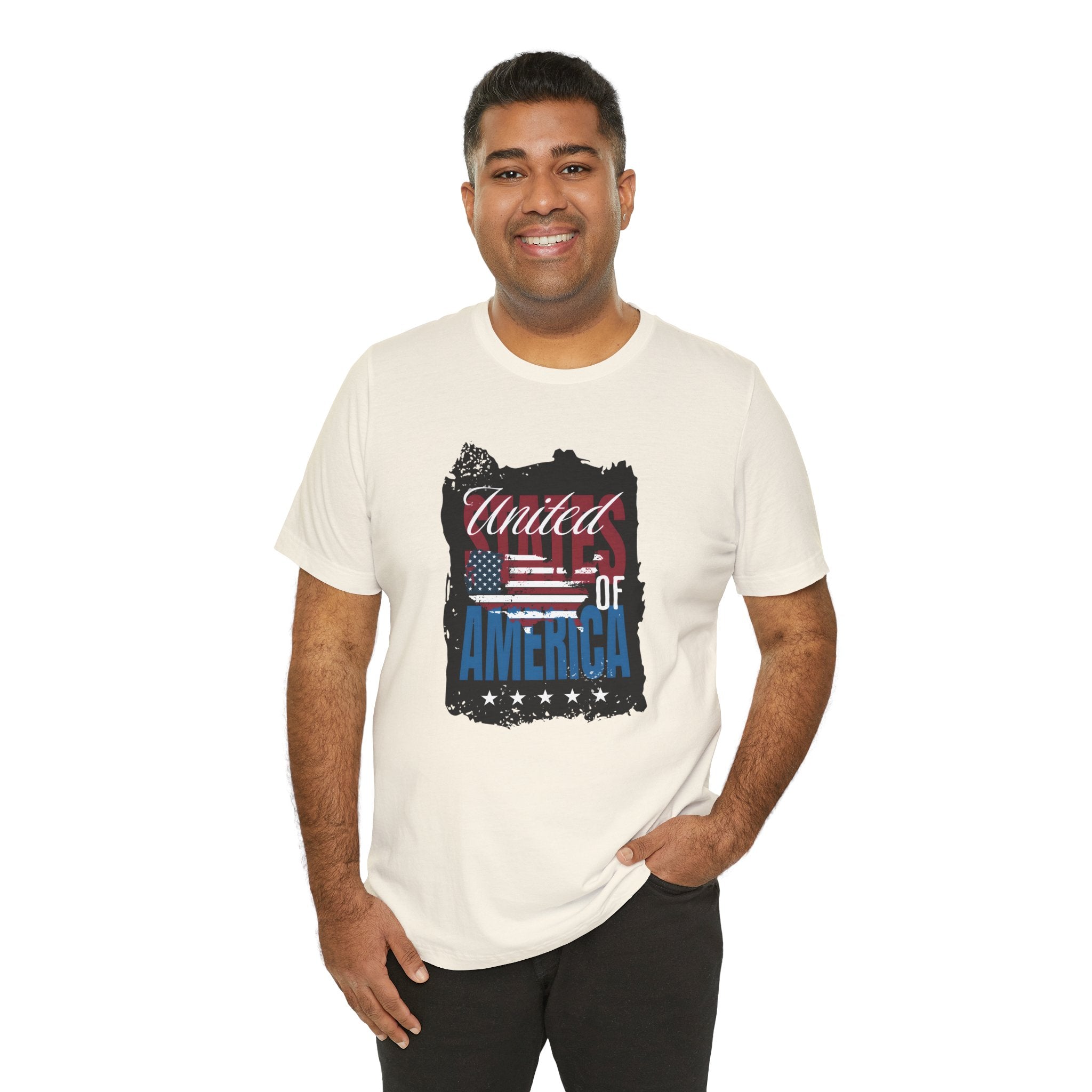United of America Flag T-Shirt — Patriotic USA Graphic Tee