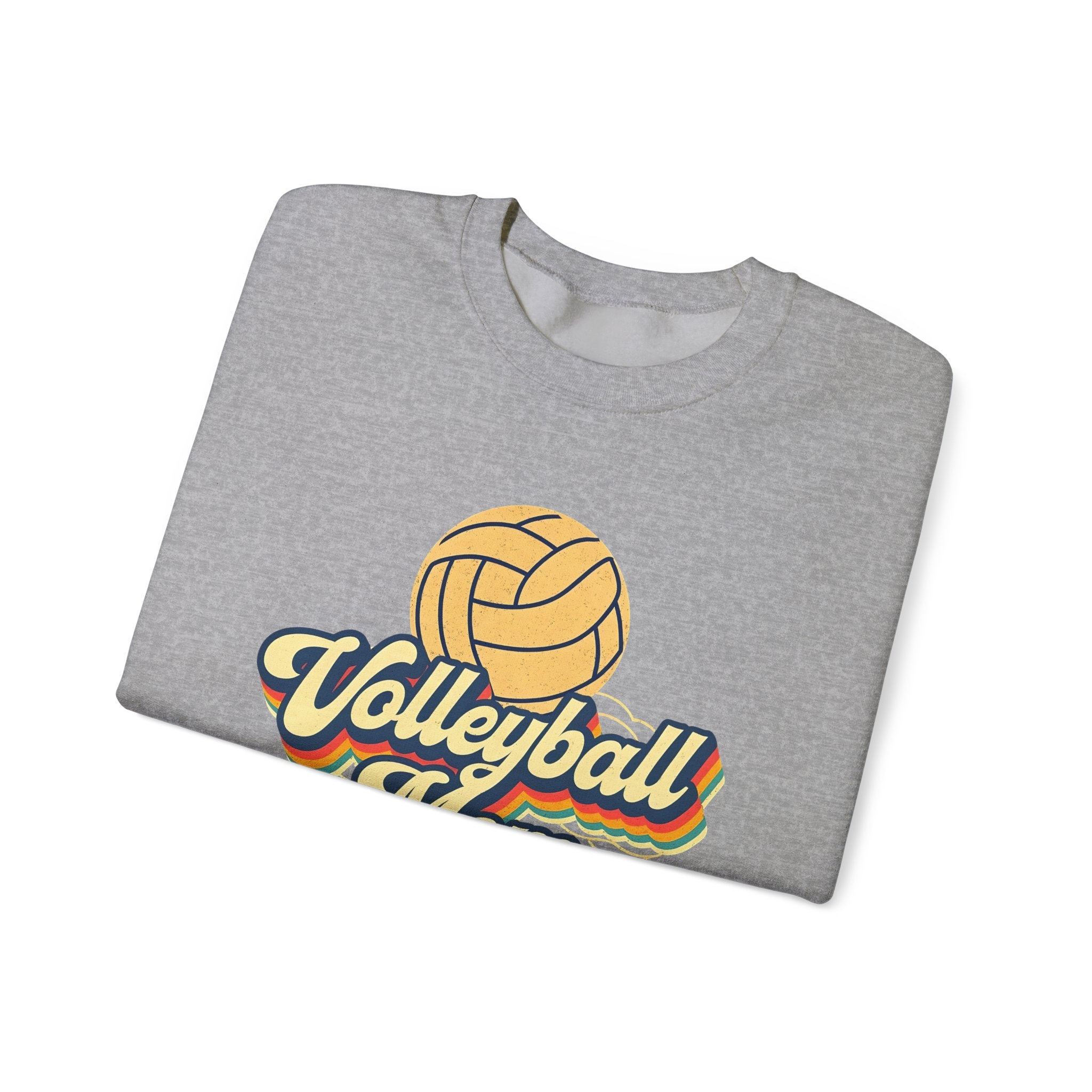 Volleyball Mom Sweatshirt - Cozy Crewneck for Sports Lovers, Gift for Volleyball Moms, Comfortable Athletic Apparel, Perfect for Game [...]