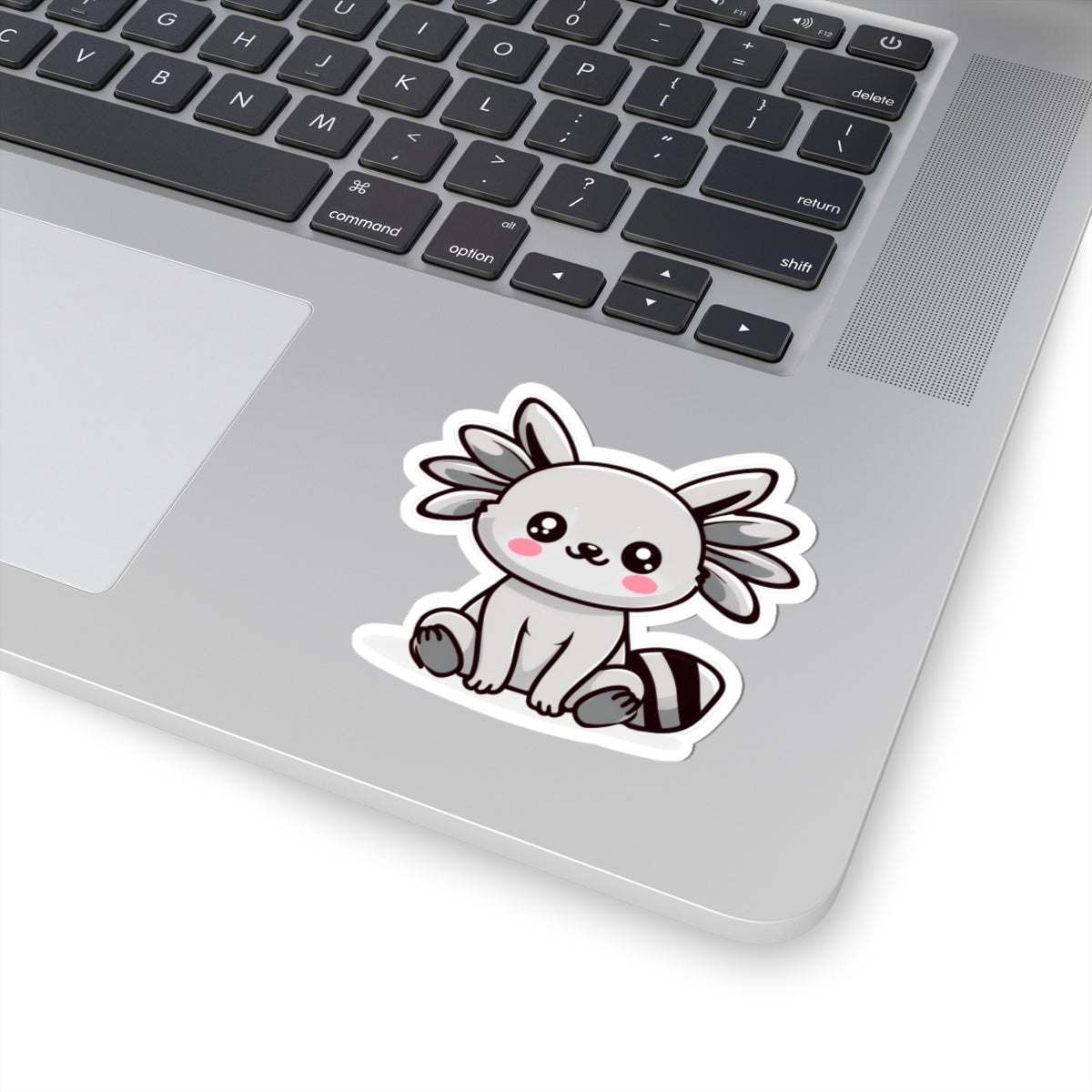 Cute Axolotl Kiss-Cut Stickers - Adorable Laptop & Water Bottle Decor