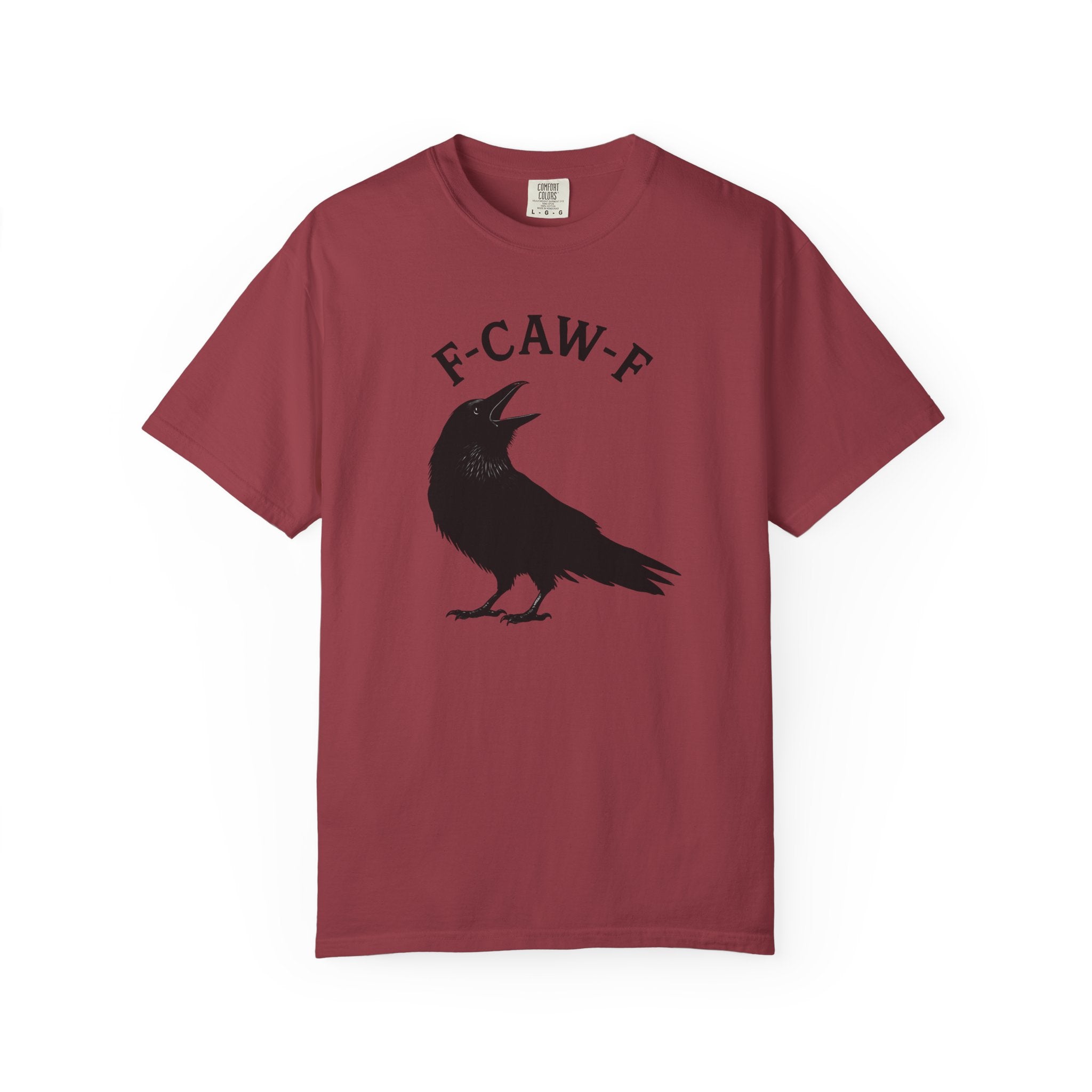F-Caw-F Unisex Garment-Dyed T-Shirt