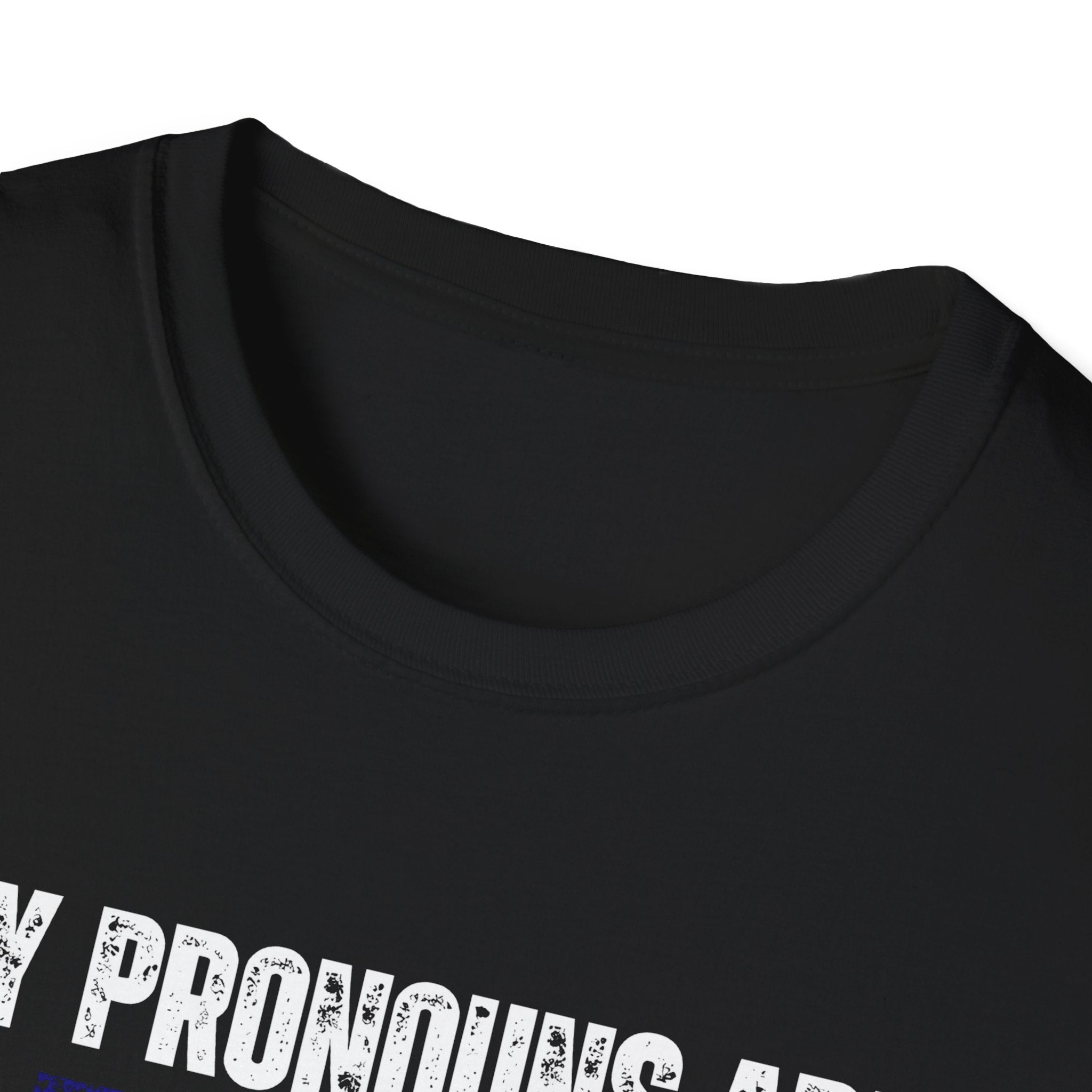My Pronouns Are USA T-Shirt — Patriotic American Flag Graphic Tee for 4th of July & Political Events