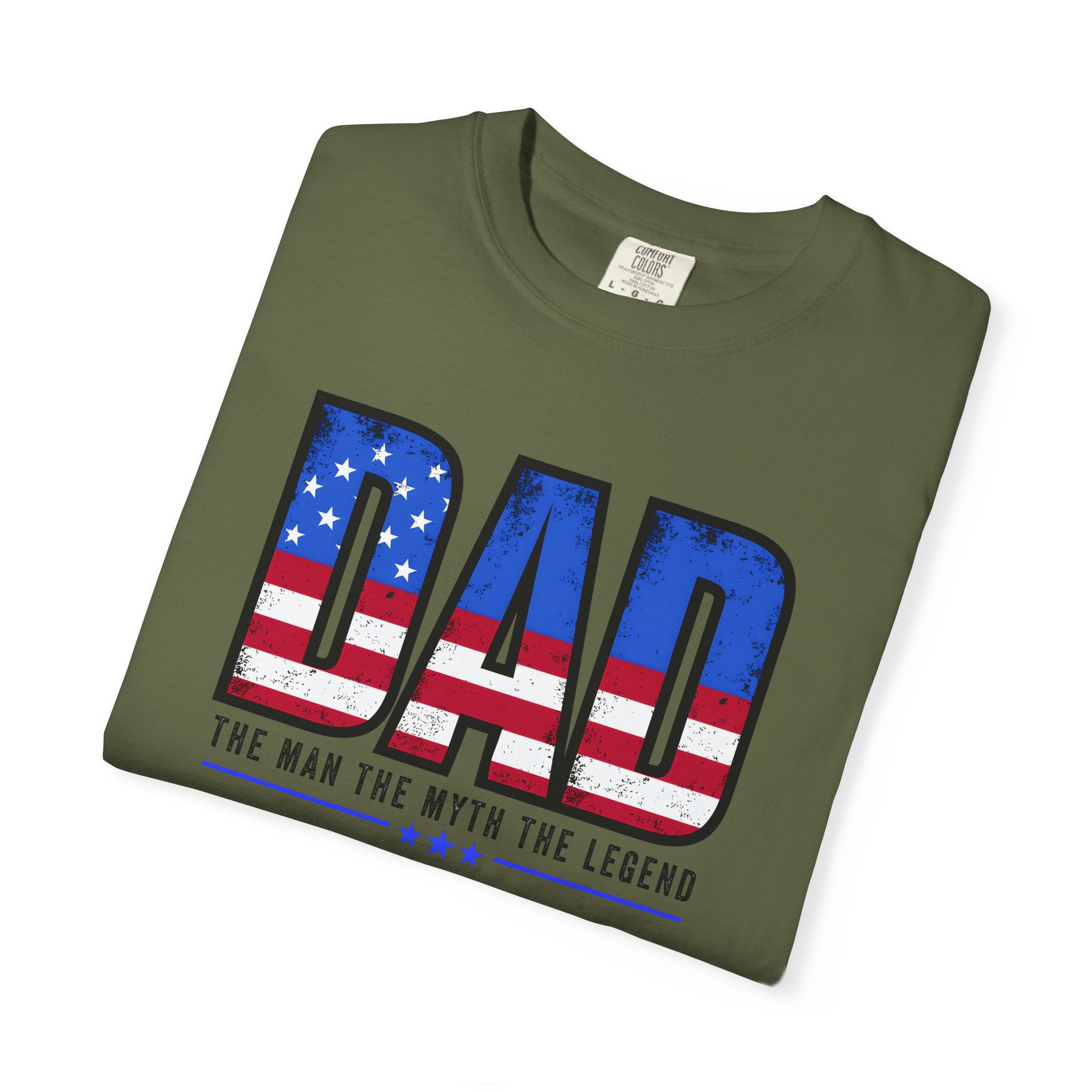 Unisex Garment-Dyed T-shirt Dad the man