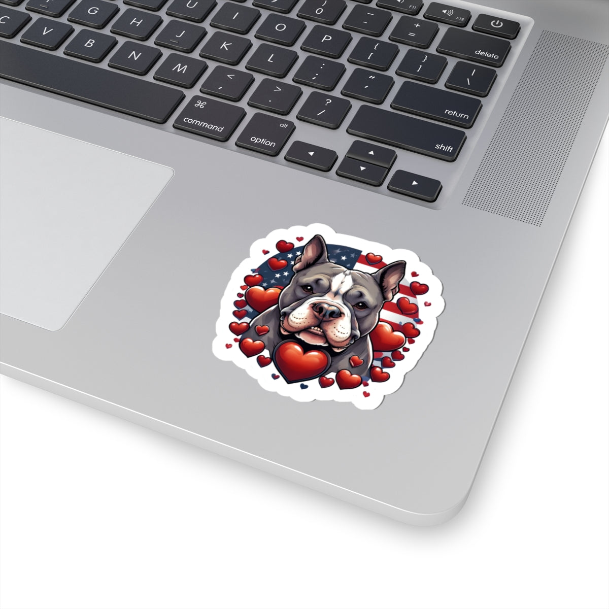 Romantic Dog Kiss-Cut Stickers | Heartfelt Love for Pet Lovers