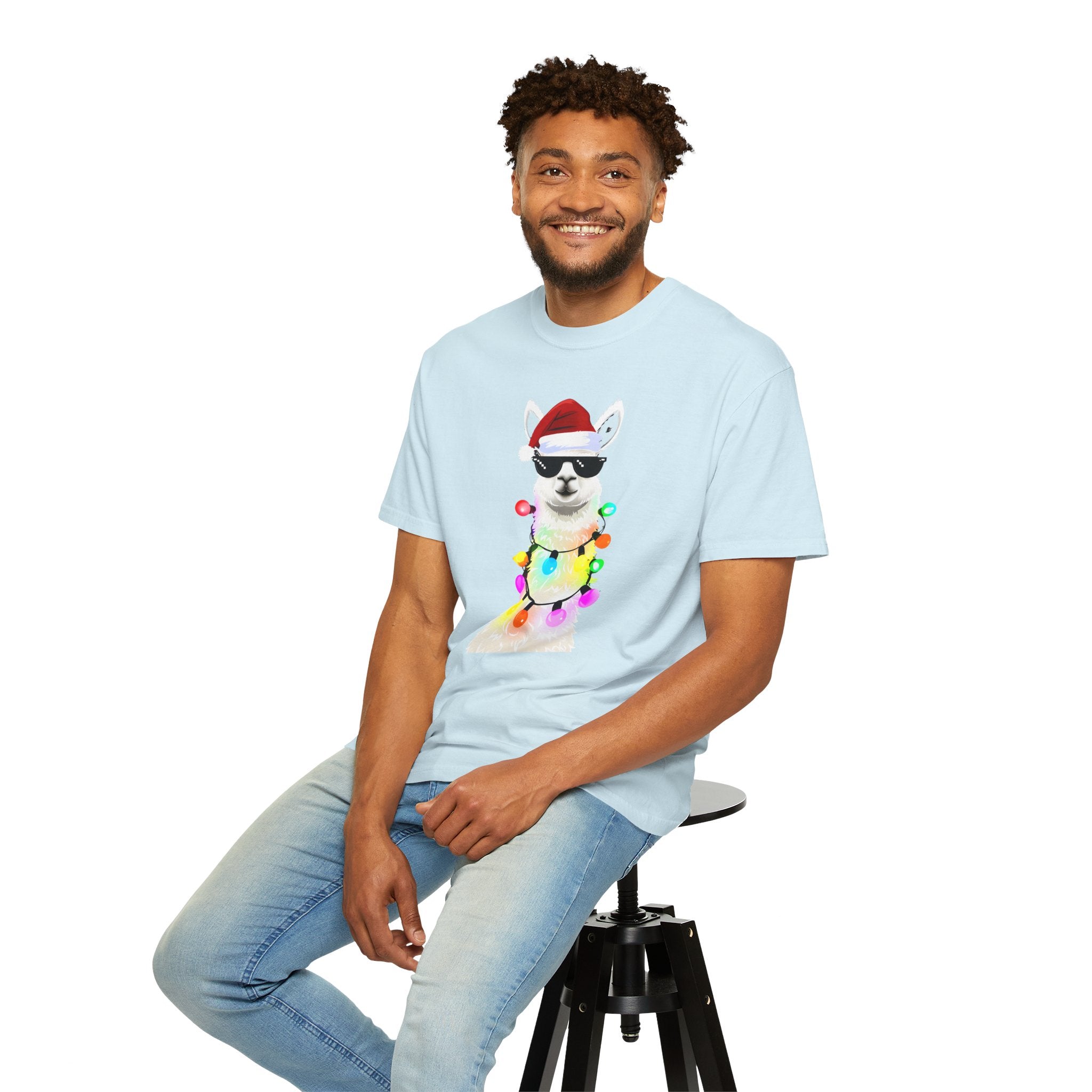 Cool Christmas Llama T-Shirt