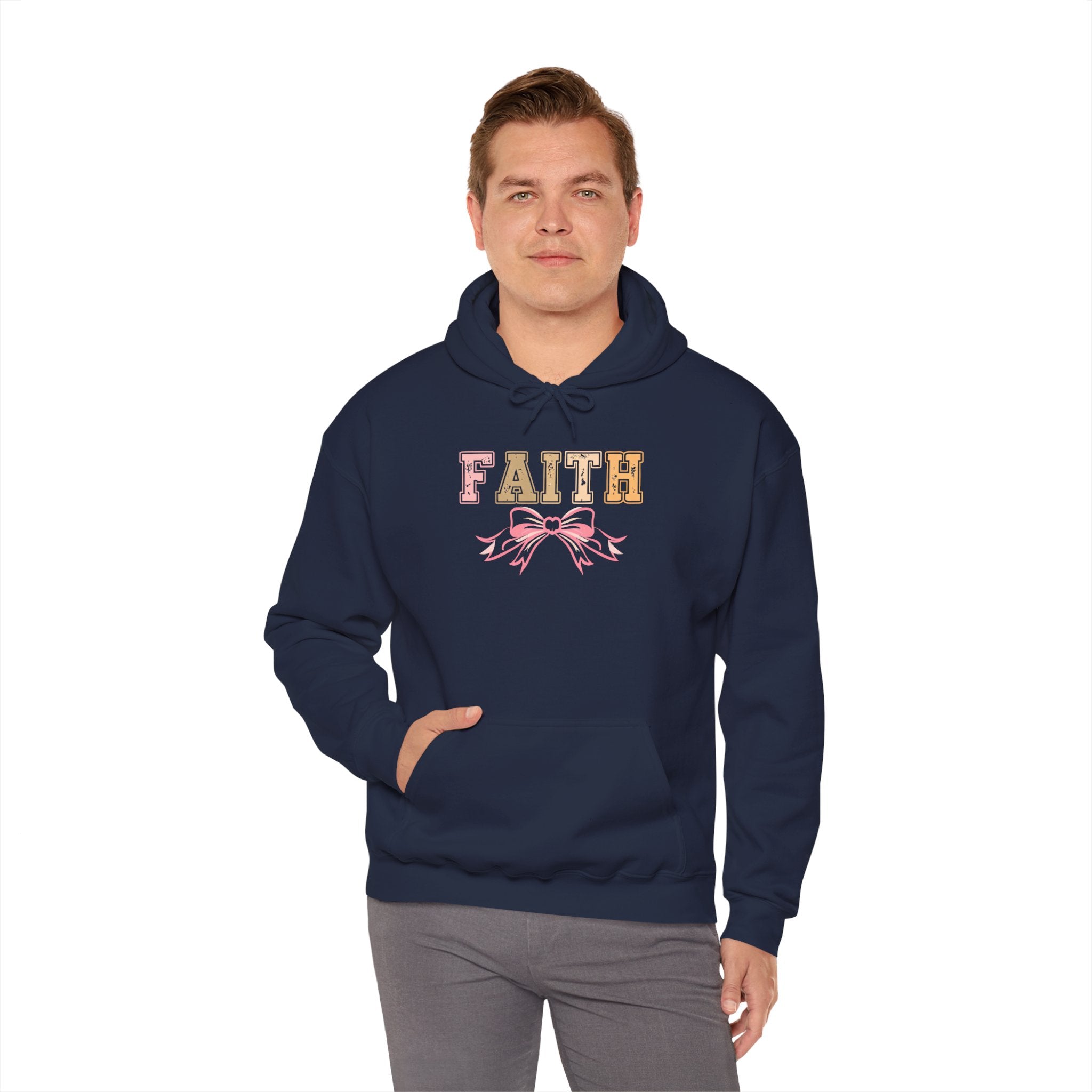 Faith-Inspired Unisex Hoodie – Cozy Spiritual Gift for Her, Everyday Wear, Faith Sweatshirt, Christian Apparel, Inspirational Gift