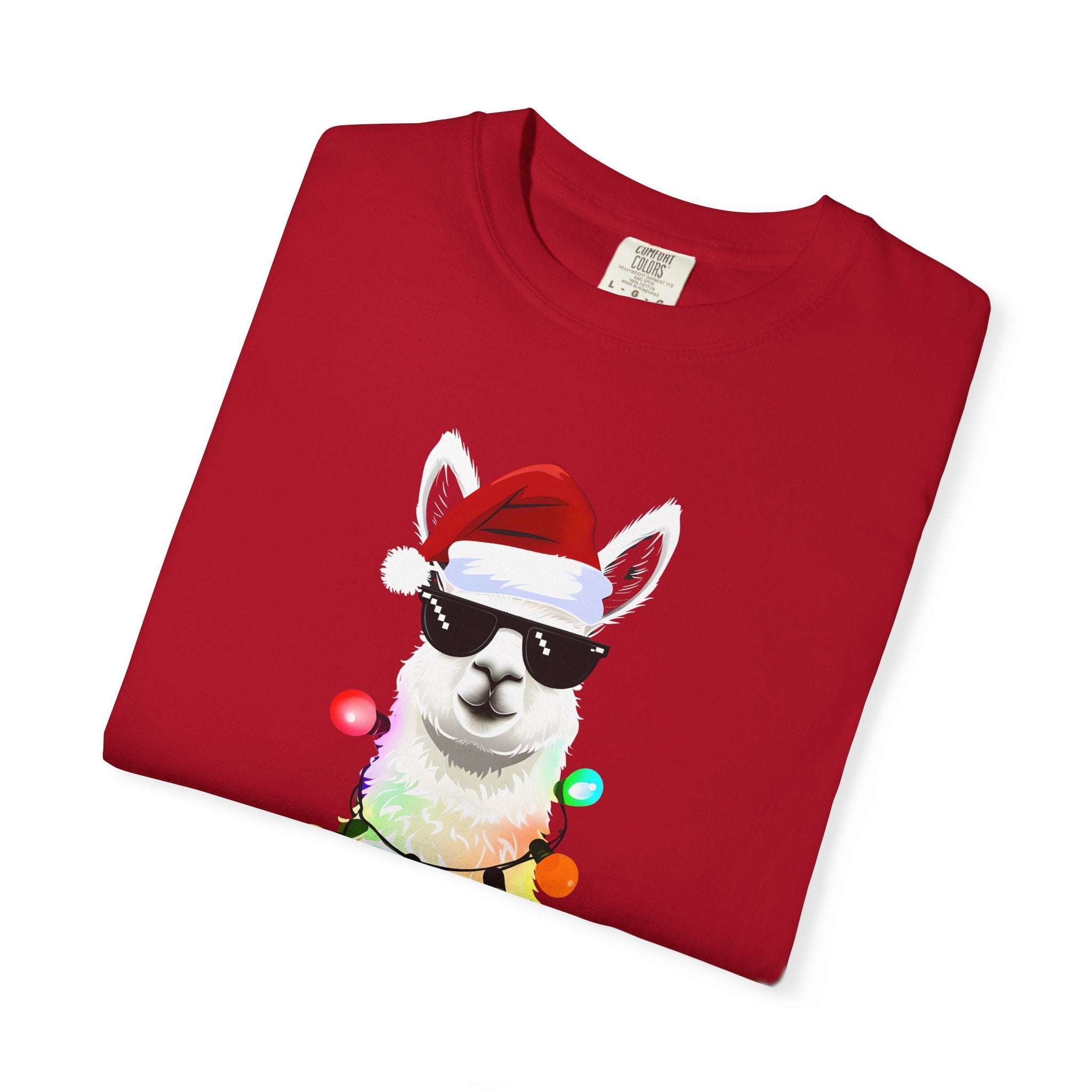 Cool Christmas Llama T-Shirt