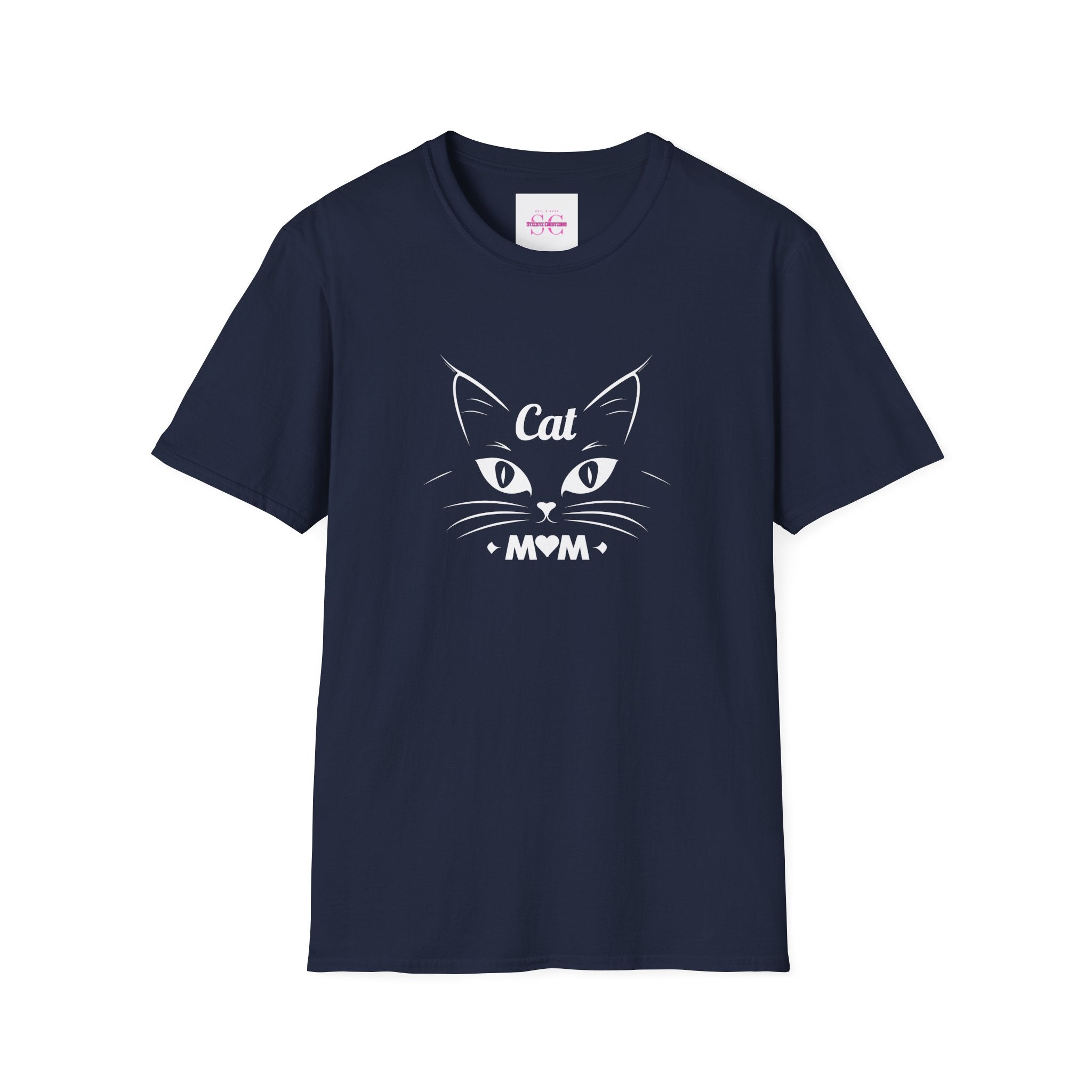 Cat Mom T-Shirt, Cute Cat Lover Tee, Purr-fect Gift for Cat Owners, Animal Lover Apparel, Pet Mom Shirt