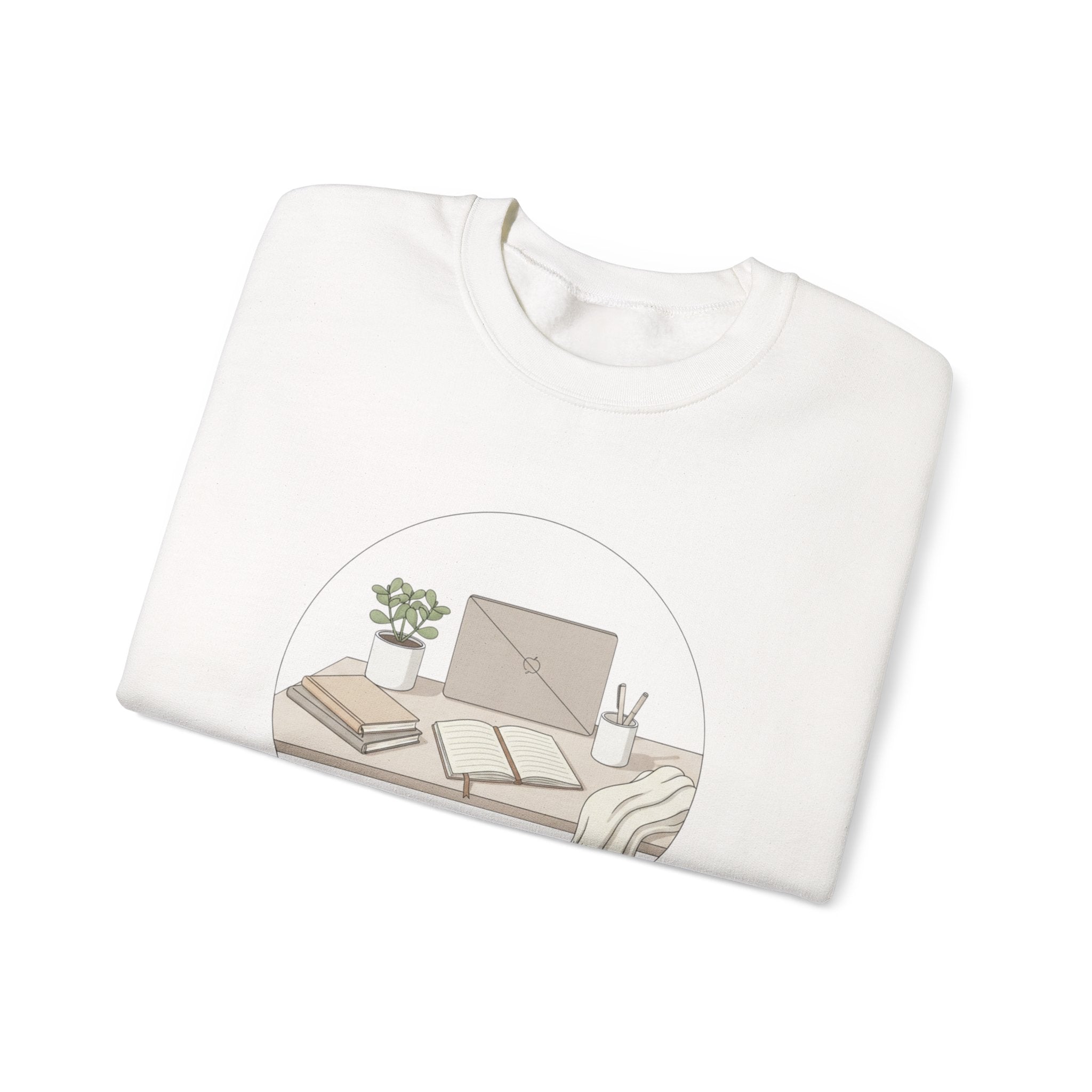 Reset Routine Crewneck | minimalist habit tracker, planner motivational sweatshirt