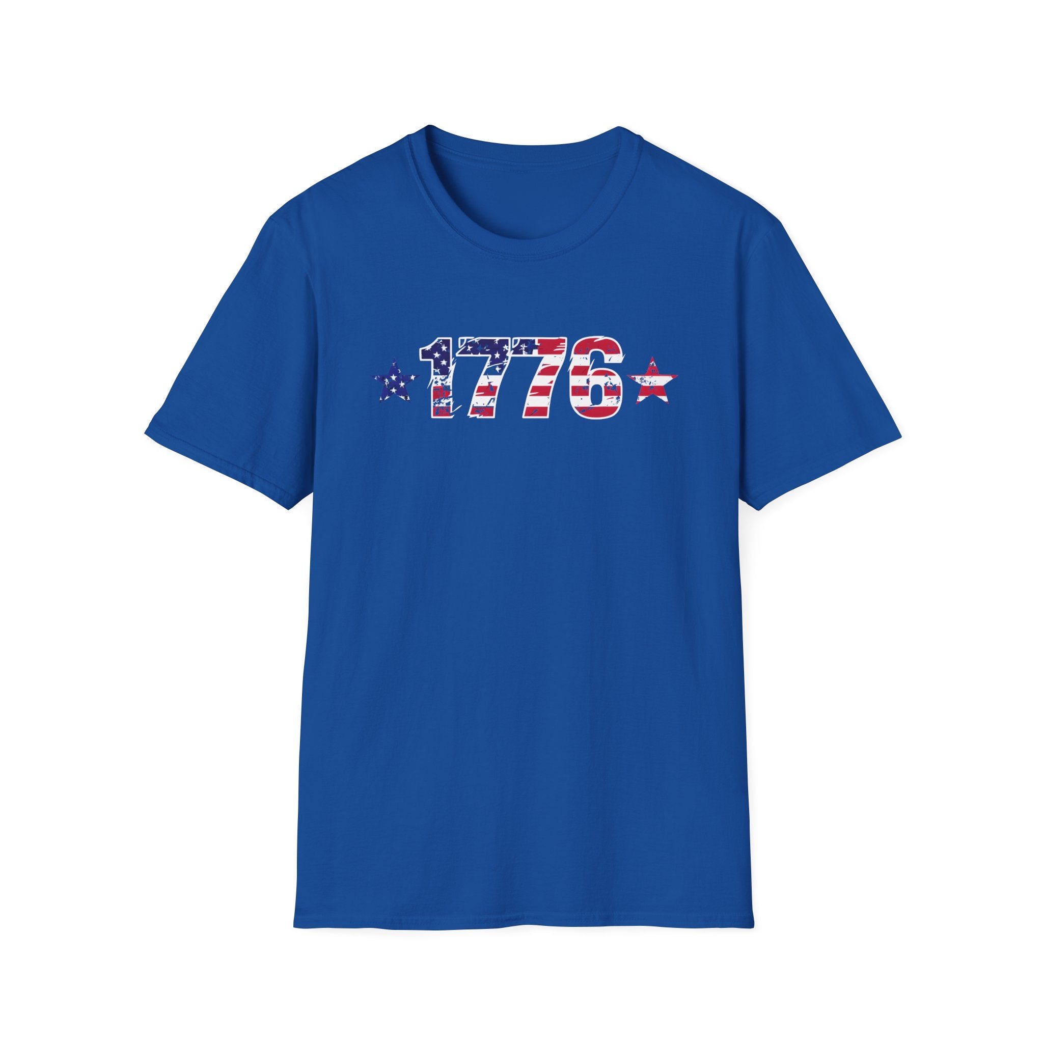 1776 Patriotic T-Shirt — American Flag Vintage Independence Day Tee