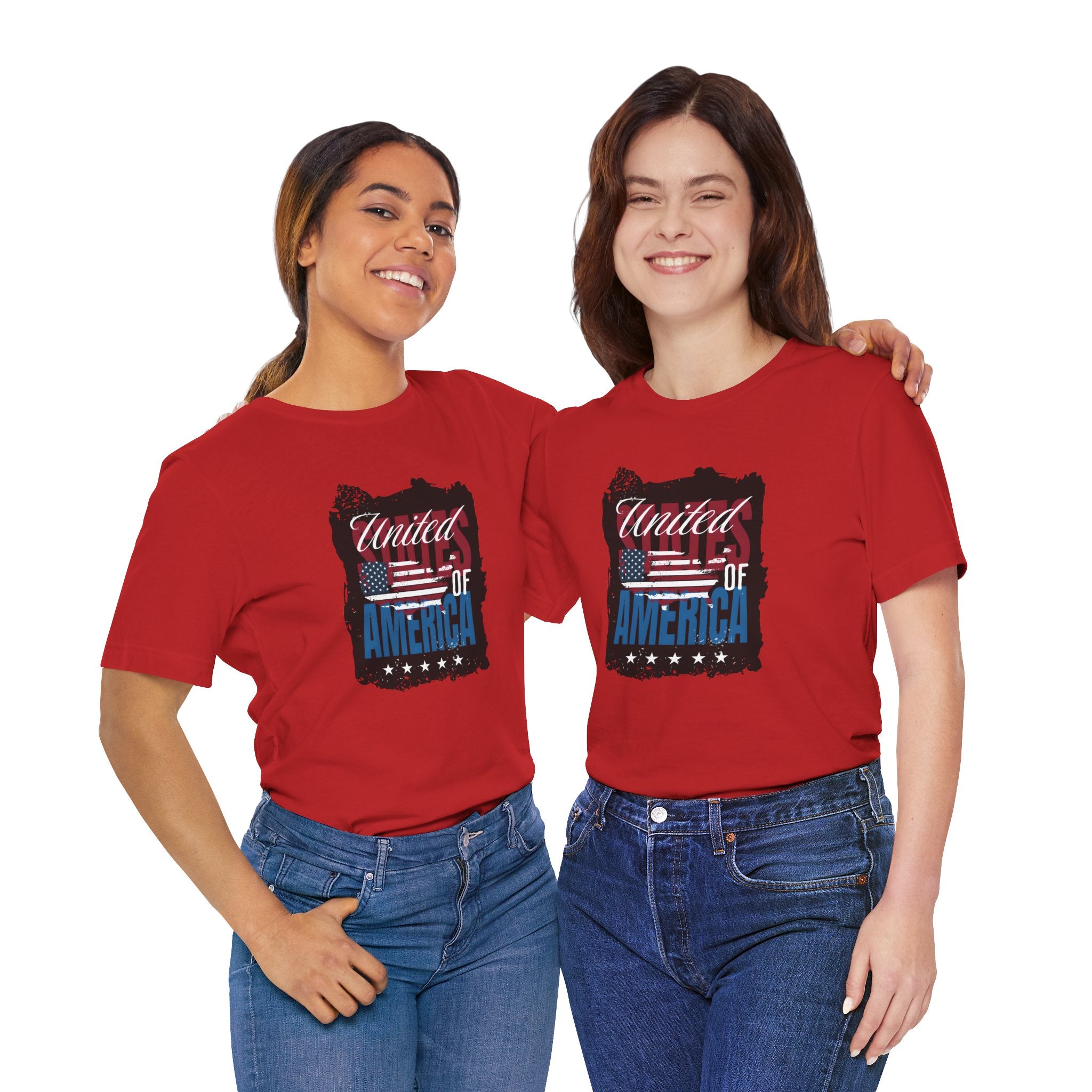 United of America Flag T-Shirt — Patriotic USA Graphic Tee