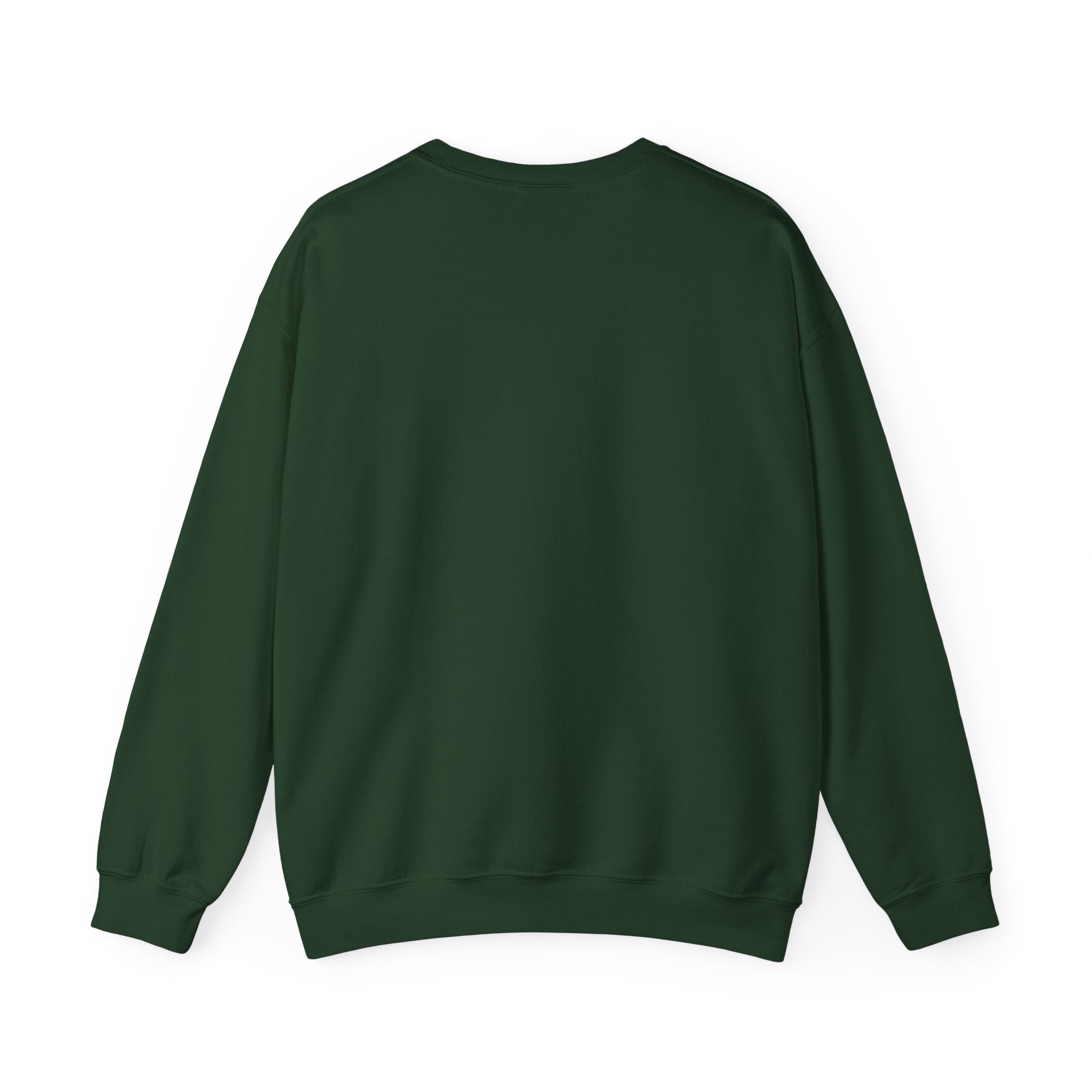 Christmas Sweatshirt – "Stop Staring at My Balls" Holiday Ornament Graphic Crewneck